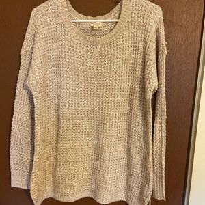 Ultra Flirt Tan Sweater Size xl